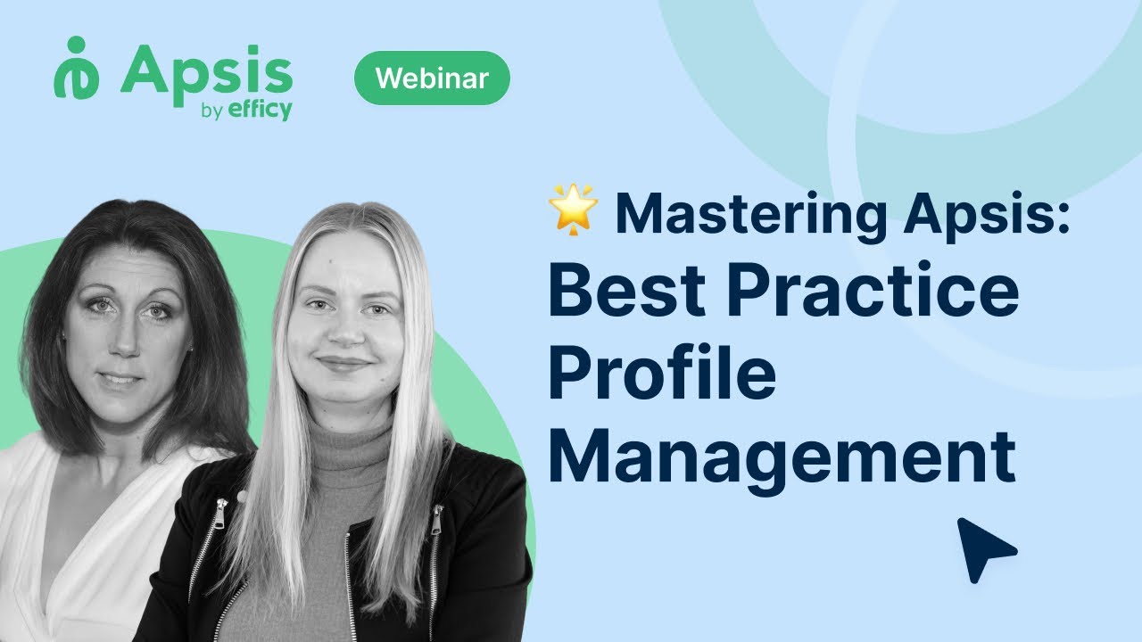 Mastering Apsis   Best Practice Profile Management