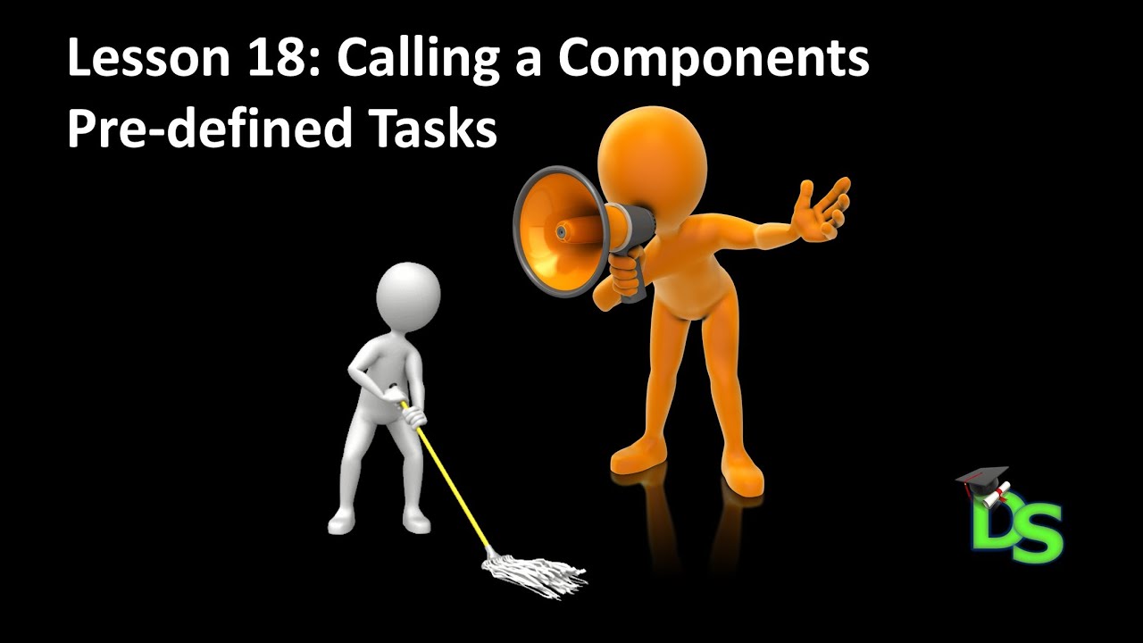 Delphi Programming Tutorial - Lesson 18: Calling a Component's Predefined Tasks