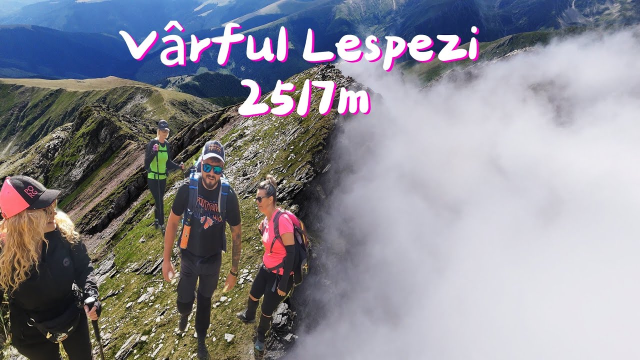 Vârful Lespezi 2517m | De la ceață la soare 🌤️ + Cadre spectaculoase cu drona
