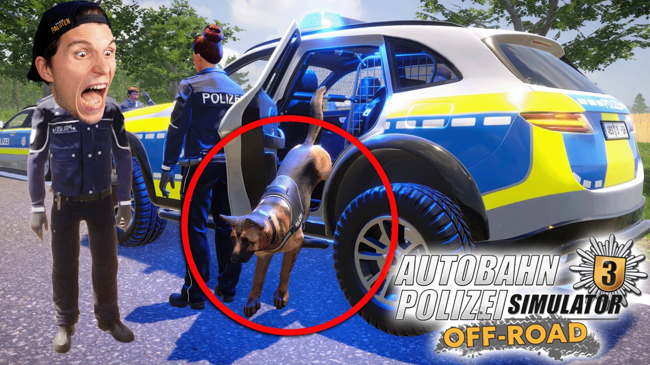 Mein erster POLIZEI-HUND | Autobahn Polizei Simulator - Offroad DLC