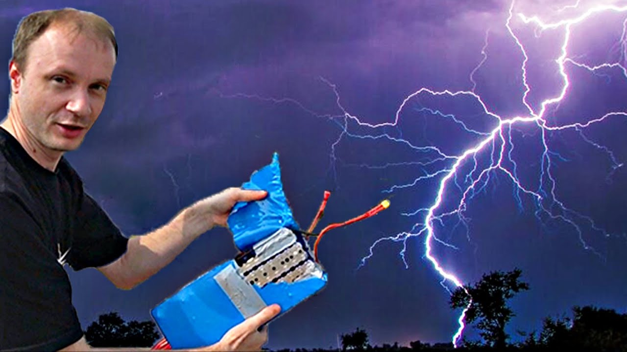 ✅Сделал СВАРОЧНИК и заряжаю его от ГРОЗЫ ⚡ ЛОВЛЮ МОЛНИИ ДРОНОМ ⚡ Влог @planeta_pubertat @КАМРАД @kreosan