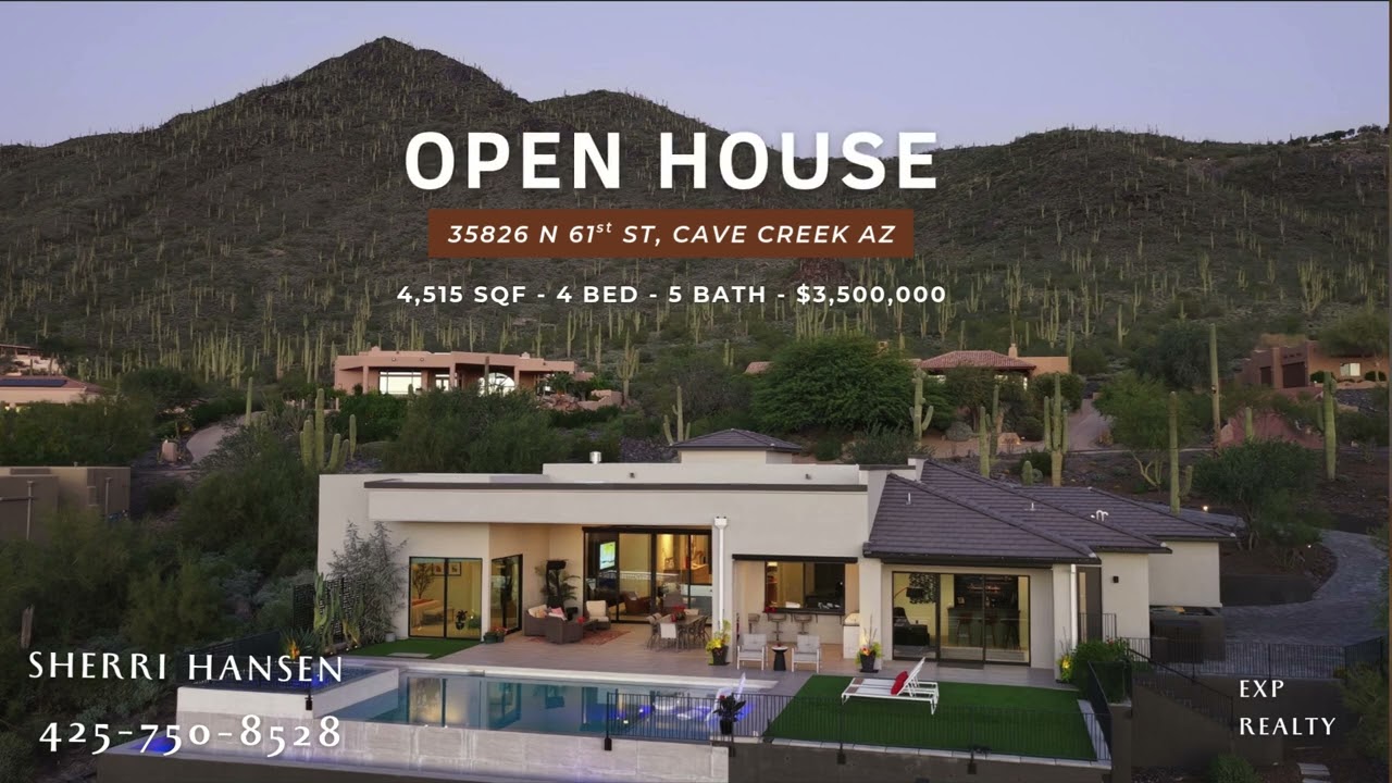 LUXURY VIEW HOME-FOR SALE - CAVE CREEK AZ