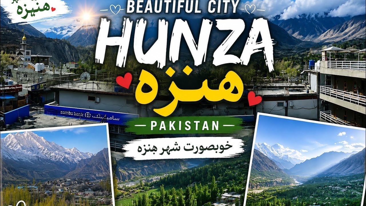 Hunza Aliabad: Journey Through Mountains and City Roads