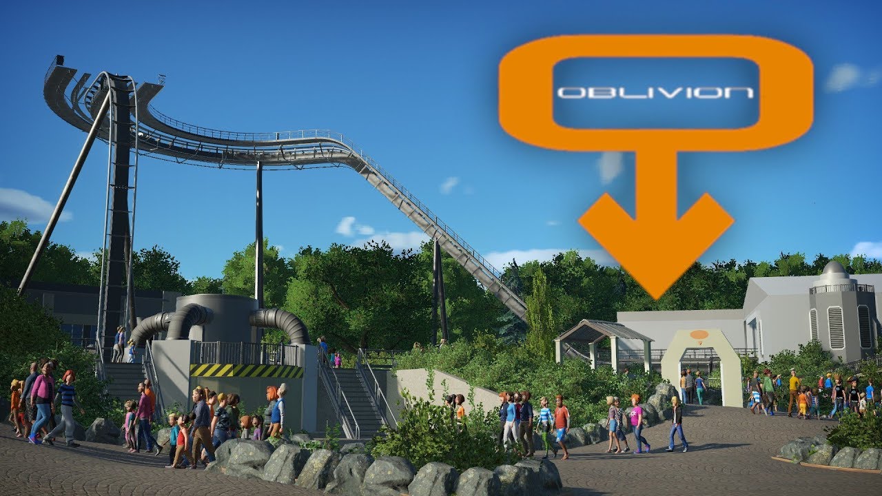 Alton Towers: Oblivion Recreation (PLANET COASTER)