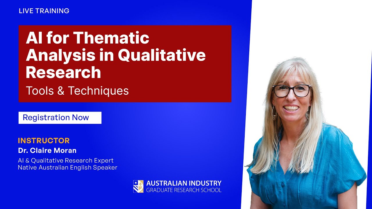 AI for Thematic Analysis in Qualitative Research - Claire Moran