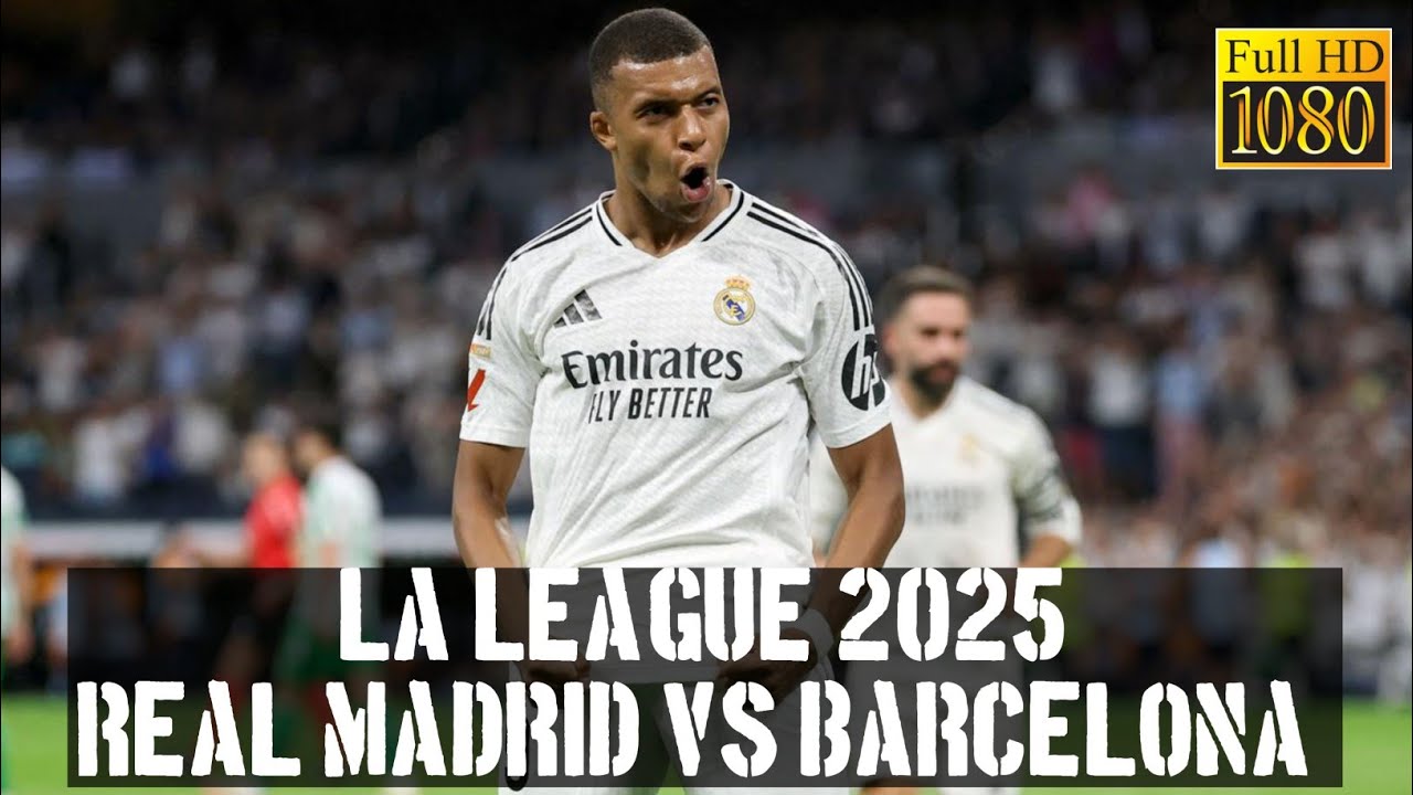 Реал Мадрид — Барселона 2-1 ‼️ Обзор матча и гол ❗Ла Лига 2025