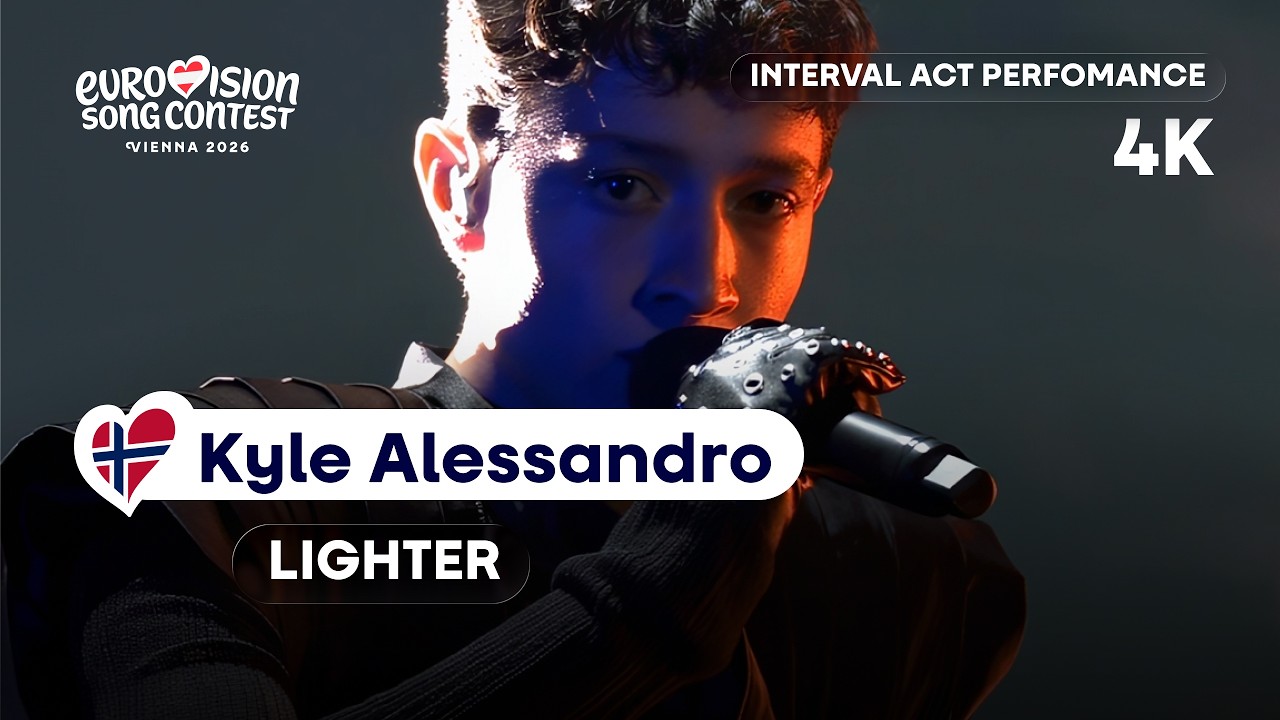 Kyle Alessandro - Lighter (LIVE) | Norway 🇳🇴 | MGP 2026 | 4K 60FPS #Eurovision2026