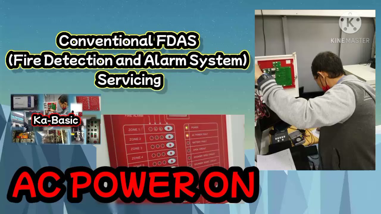 FDAS (Fire Detection and Alarm System) Troubleshoot AC Power Fault || Ka-Basic Channel