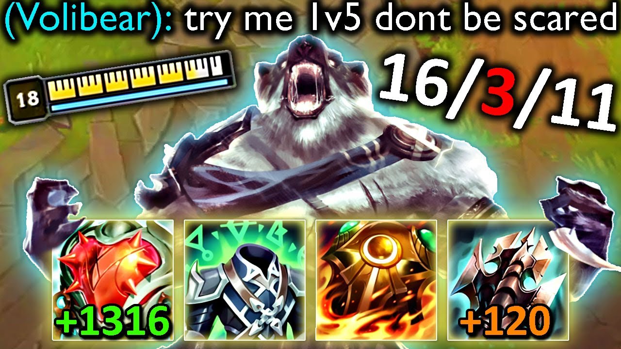 VOLIBEAR FROM YOUR NIGHTMARES..