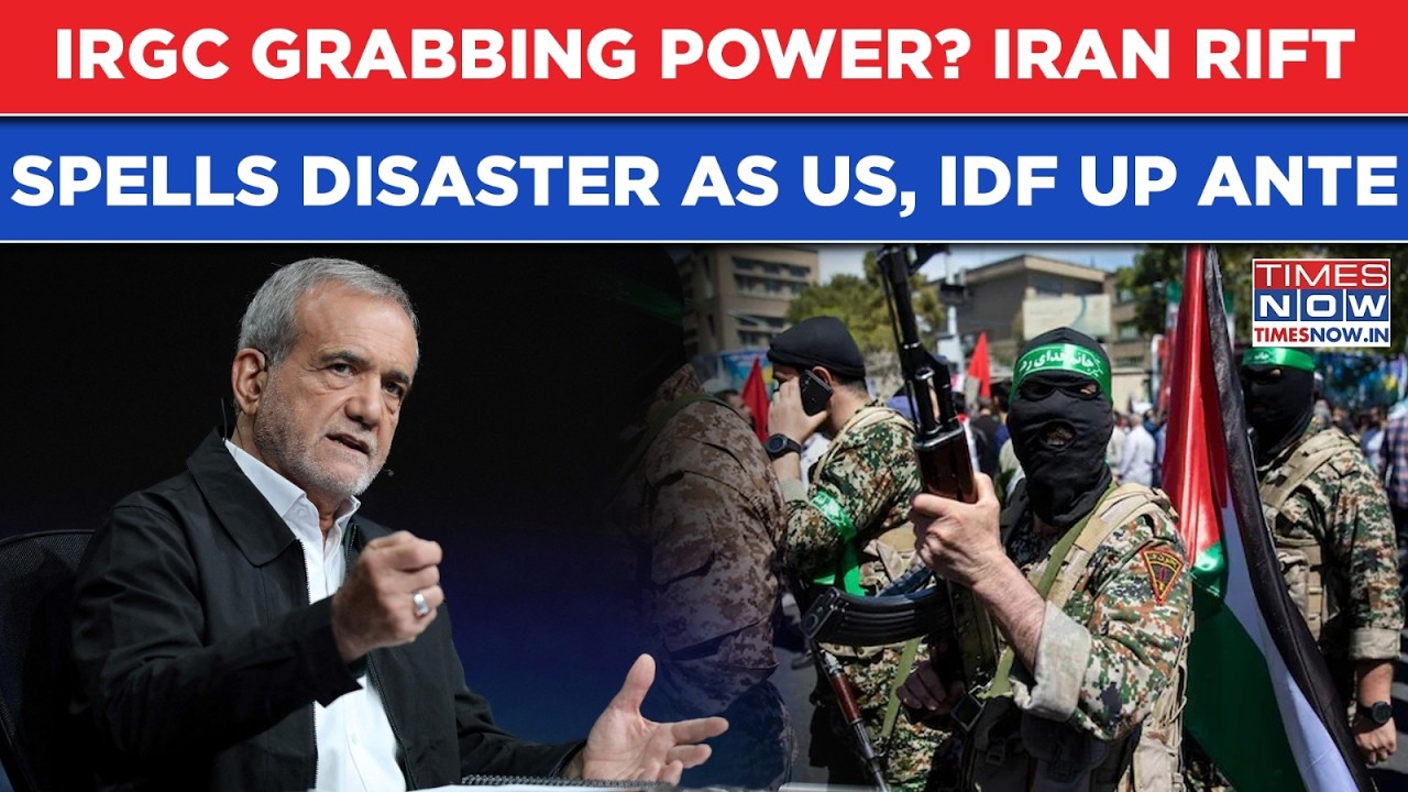 Iran War: IRGC Vs Pezeshkian Rift, Military Grabbing Power? Disaster For Ayatollah Regime If...