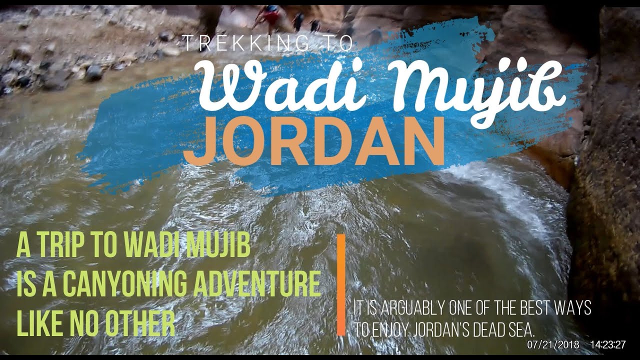 WADI MUJIB - JORDAN. Canyoning Adventure like no other