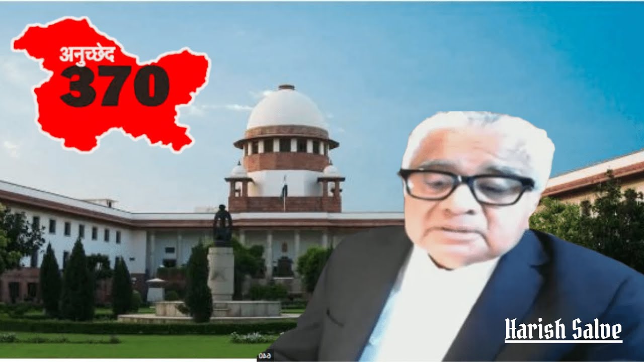 Supreme Court Live | Harish Salve on Article 370 Abrogation |