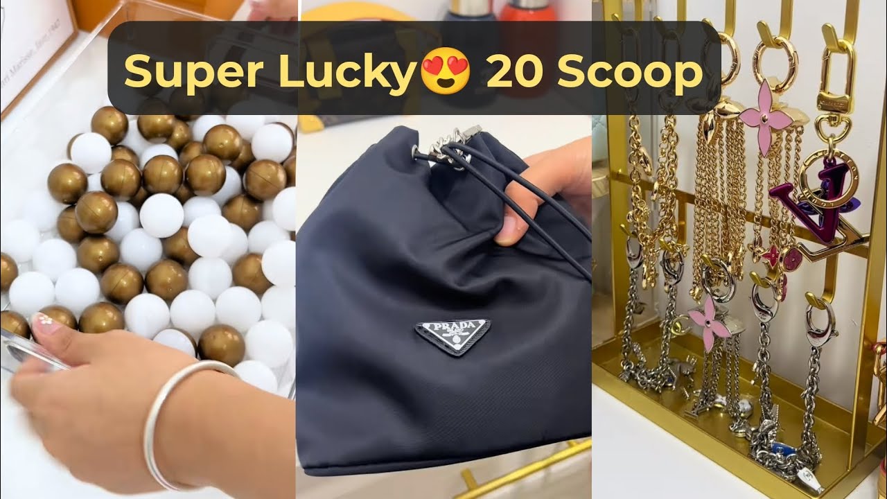 Opening 20 Scoop Minibags👜-BIG Wins & Rare Items😱 Enjoy❣️
