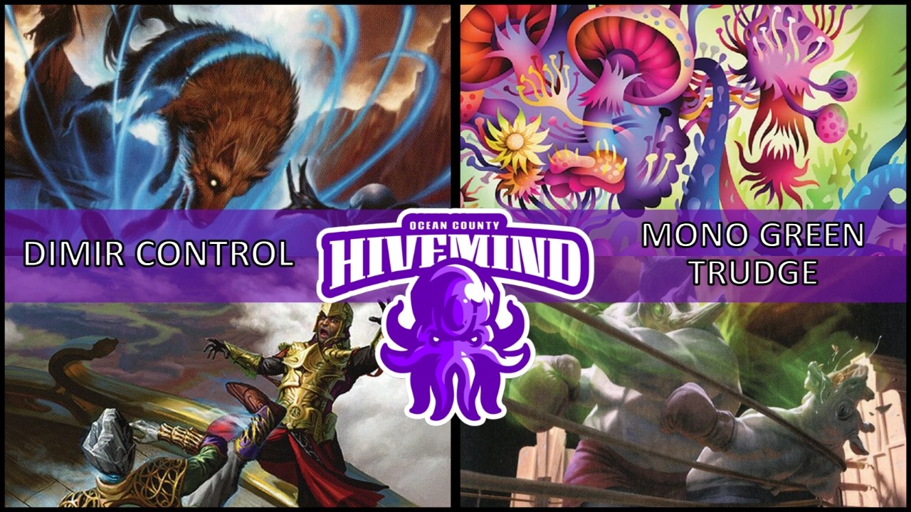 Modern Gameplay: Dimir Control vs Mono Green Trudge
