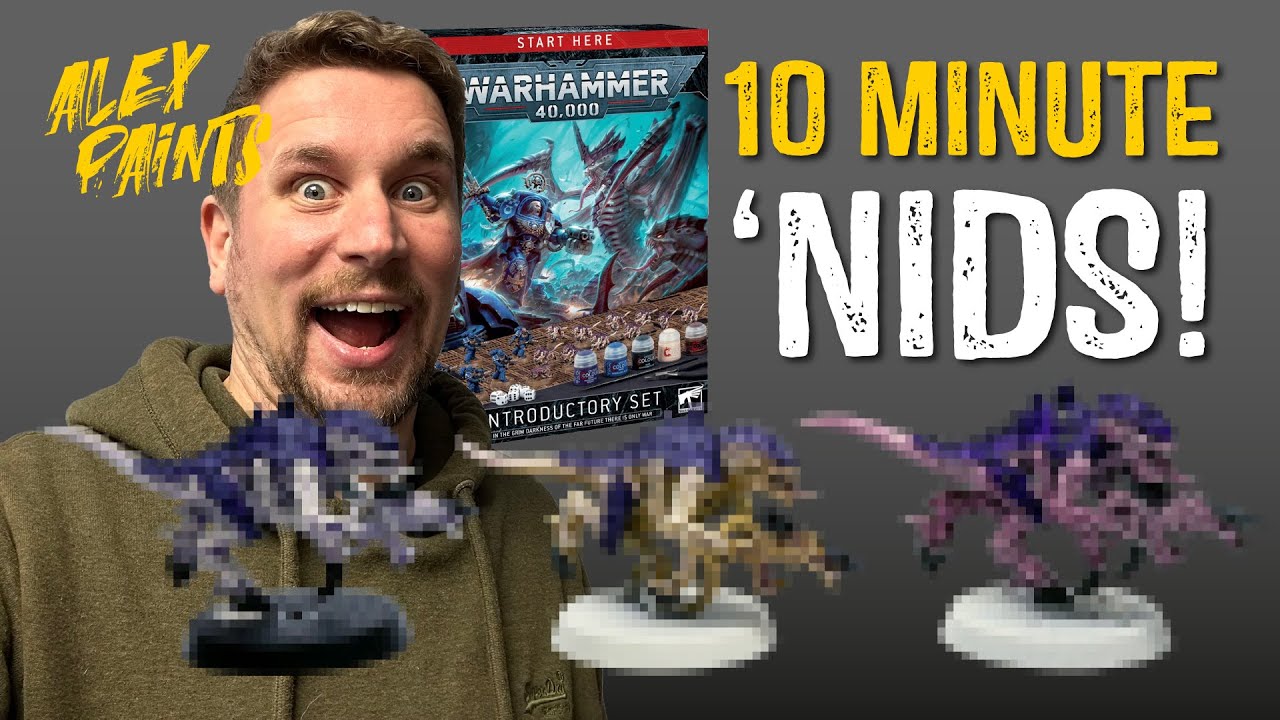 3 Ways to paint Tyranids with the Warhammer 40k Introductory Set