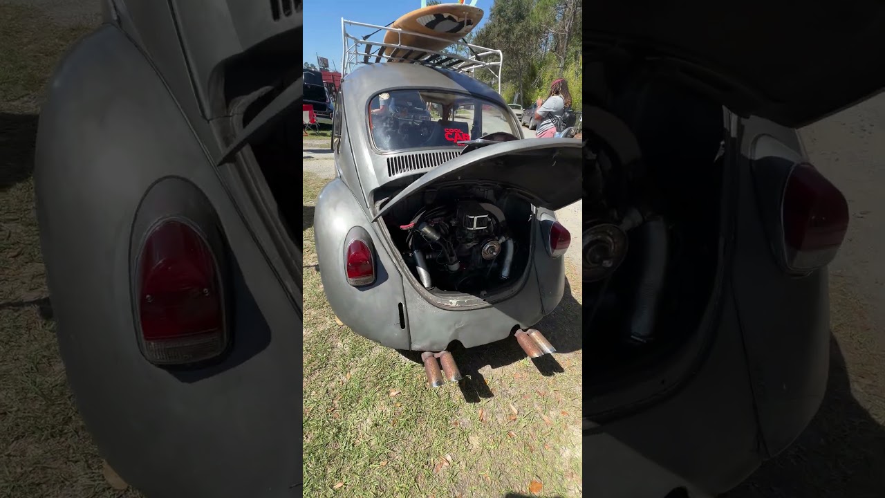 Кастомный хот-род на базе Volkswagen Beetle 1968 года.