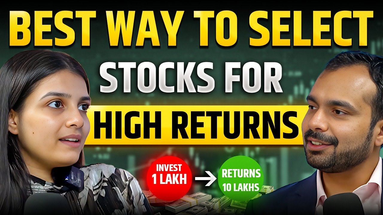 How to select the Best STOCKS for higher returns