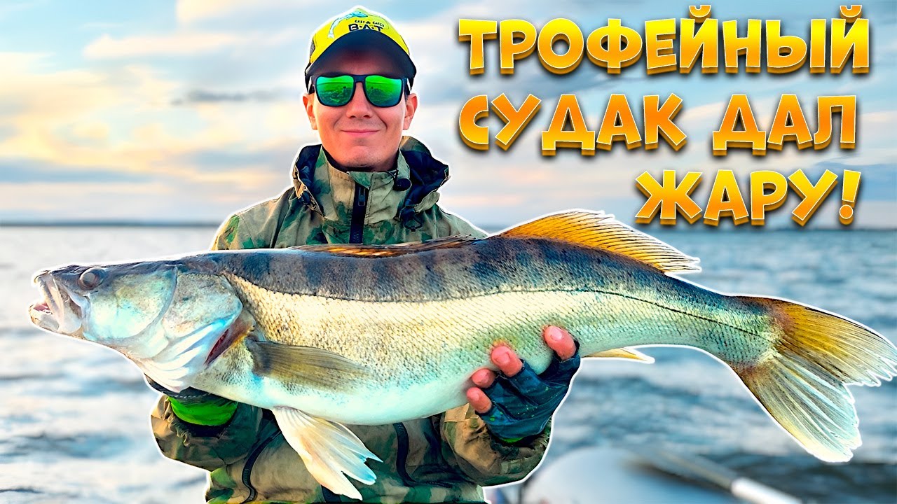 ТРОФЕЙНЫЙ СУДАК ДАЛ ЖАРУ! ЛОВЛЯ КРУПНОГО СУДАКА.