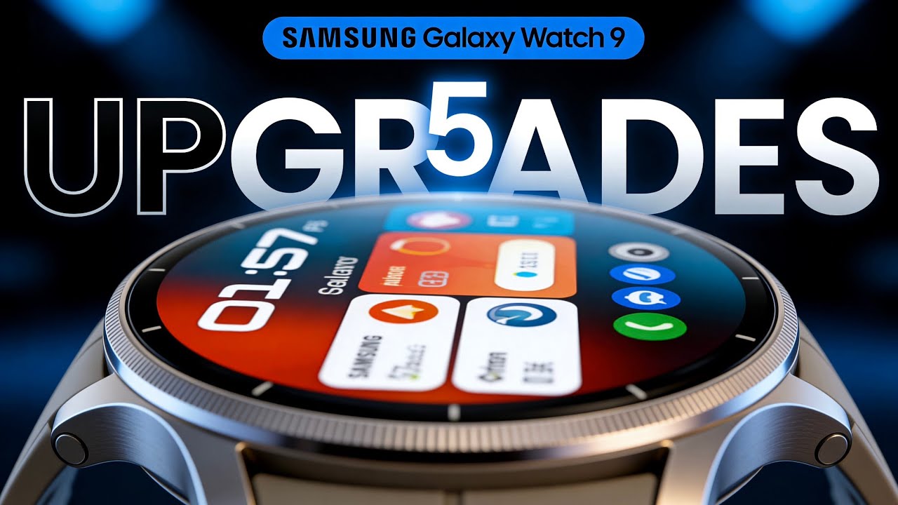 Samsung Galaxy Watch 9: 5 OGROMNYCH ulepszeń!