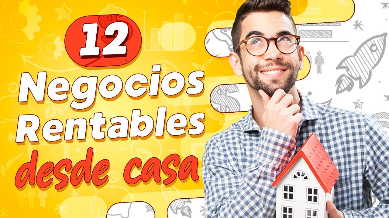 💼 12 Ideas de Negocios Rentables desde Casa 💸 Negocios desde Casa