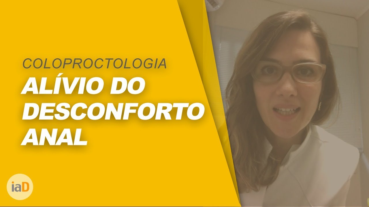 Al&iacute;vio do desconforto anal antes da consulta com o coloproctologista