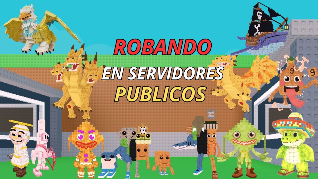ROBANDO EN SERVIDORES PUBLICOS 😱🔥🔥🔥(Capitano Moby) Sale Mal !!!