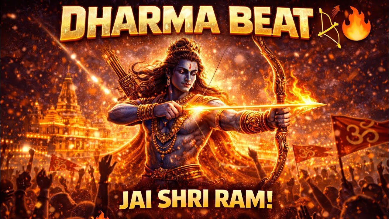 DHARMA BEAT 🏹🔥 | Ram Navami Dance Bhakti Anthem | AtmaRaag Entry Power