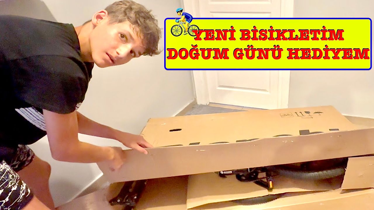 Yeni Bisikletim Doğum Günü Hediyem. HÜSO