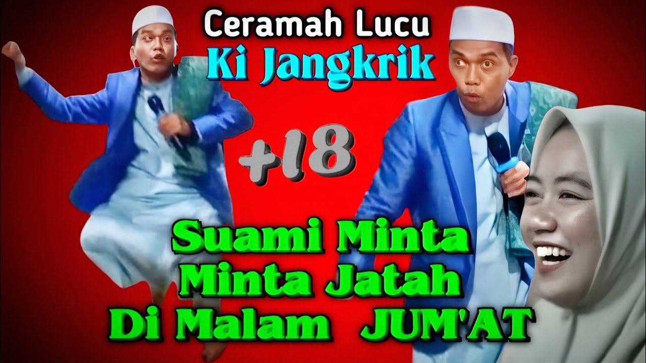 CERAMAH LUCU UST JANGKRIK DI KARANGAMPEL