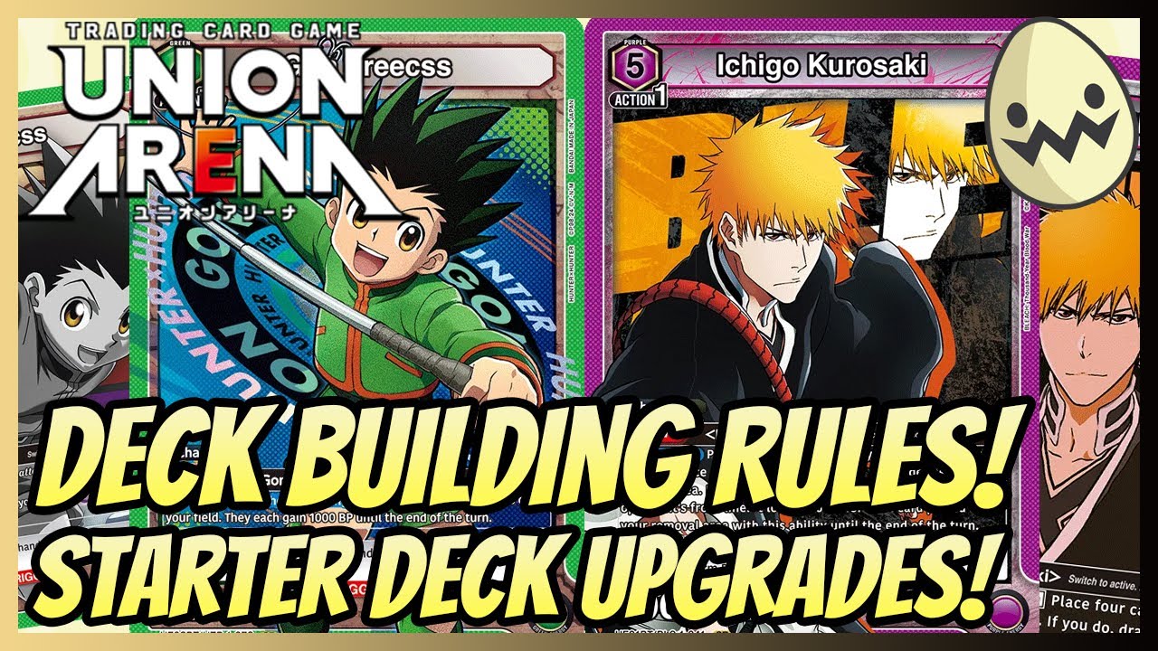 Union Arena: Deck Building Rules AND Upgraded Starter Decks!