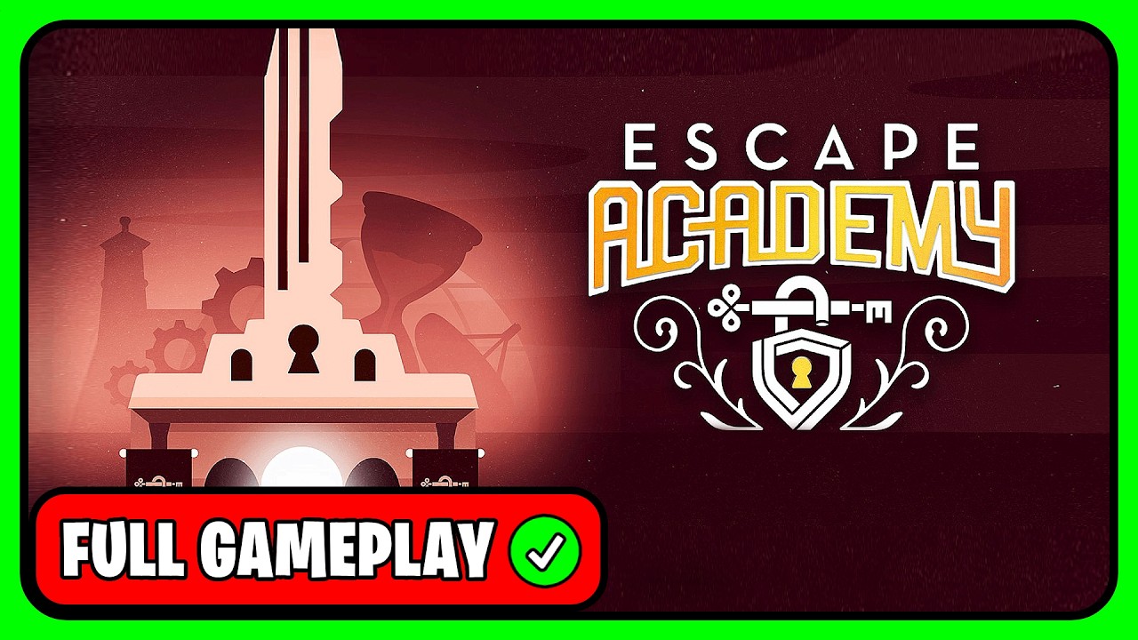 Escape Academy Full Gameplay Walkthrough (ALL PUZZLES)