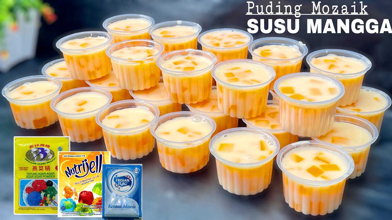 Semua Menyukainya‼️Puding Mozaik Susu Mangga