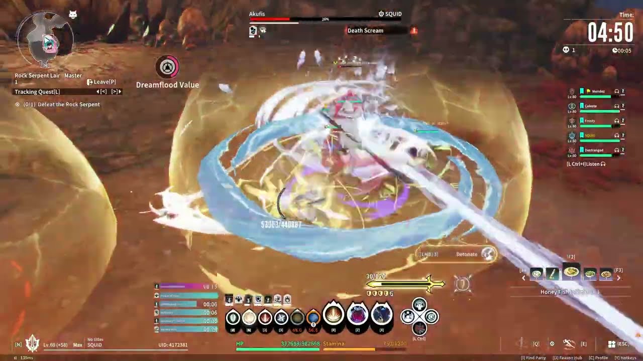 [BPSR] M1 Rock Serpent Lair - Shield Spec POV