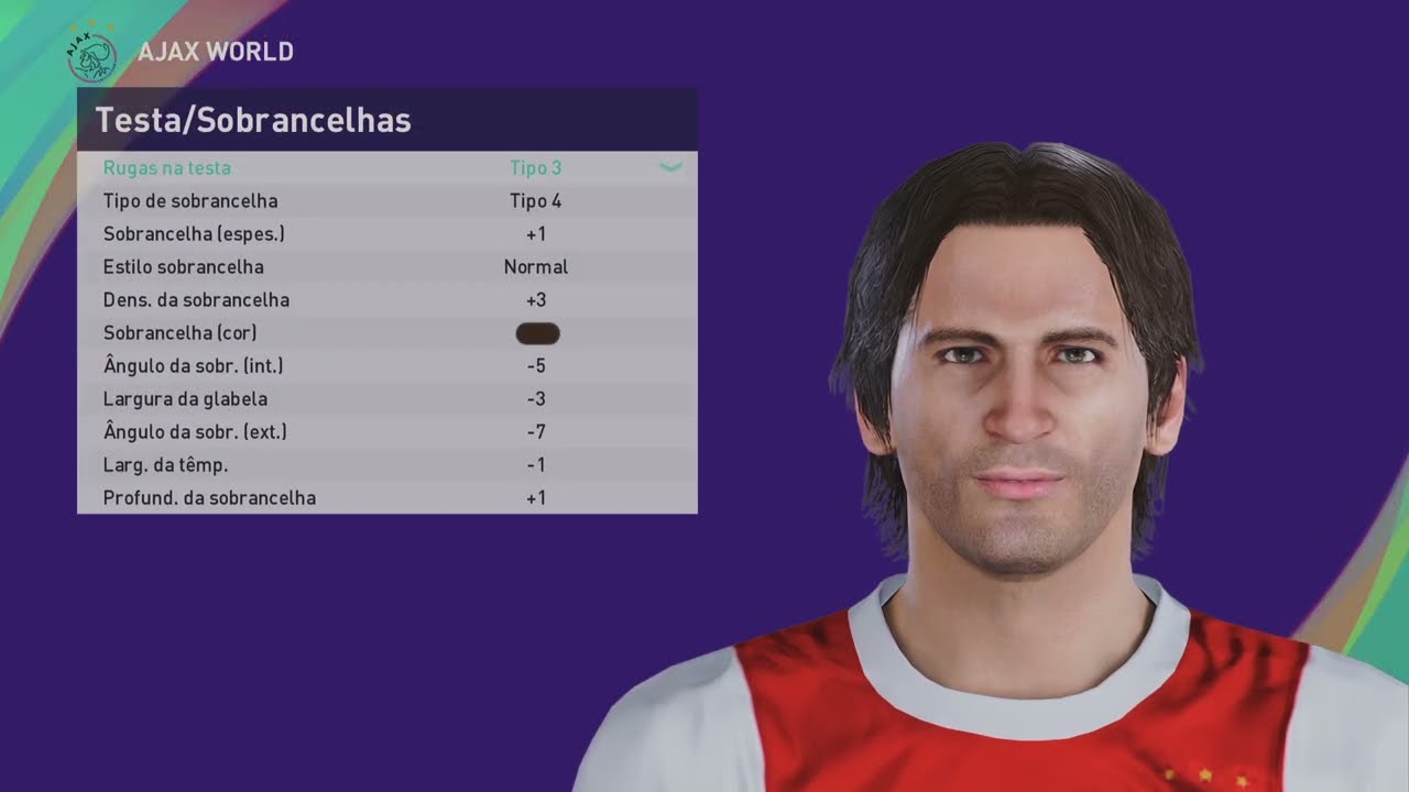 Criar Julien Escudé Ajax Legend Pes21 #pes2021 #ps5 #pes2021mobile #efootball #pesmobile