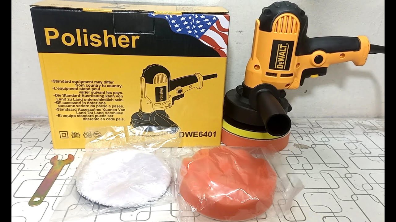 DEWALT POLISHER MACHINE 6401 700W POWER | Electric Car detailing Polishing | Cheap buffing machine