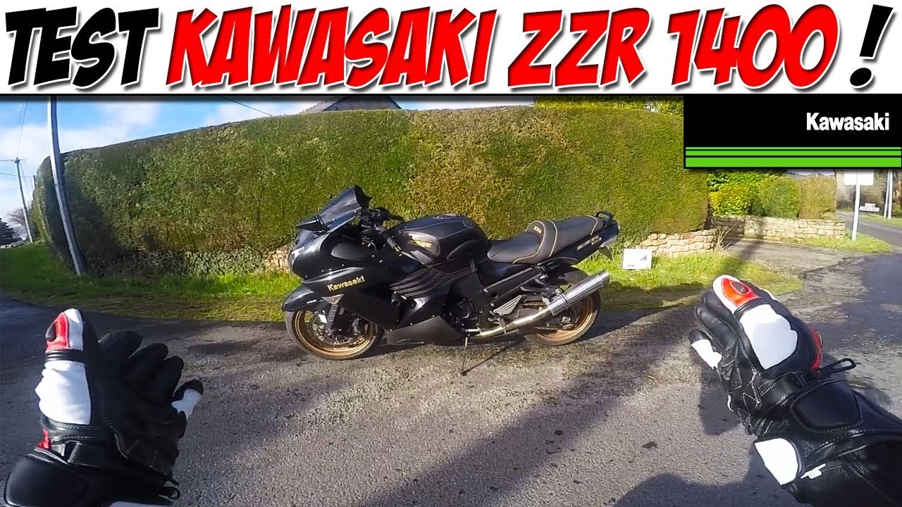 #Moto Vlog 119: ТЕСТ KAWASAKI ZZR 1400 200CH / КОНКУРЕНТ HAYABUSA?😍