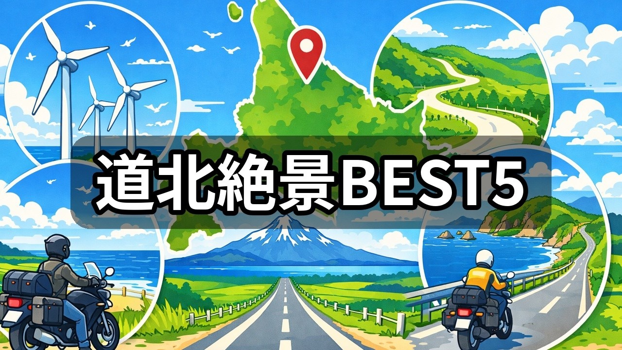 北海道ツーリング｜道北 絶景ポイントBEST5