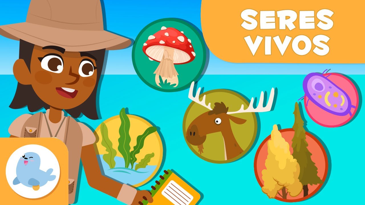 Clasificación de los SERES VIVOS 🦠 🐰 5 REINOS 🌱 Ciencias para niños