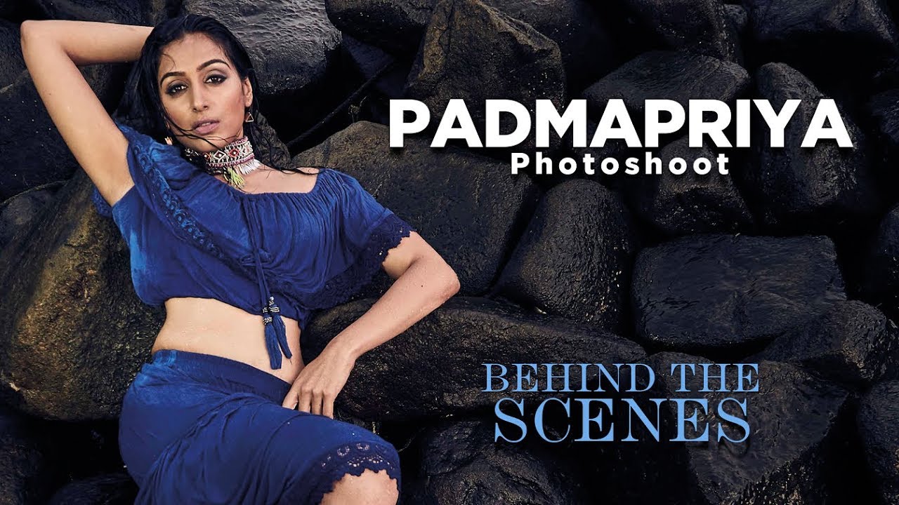 Behind the Scenes video of Padmapriya Photoshoot for Grihalakshmi