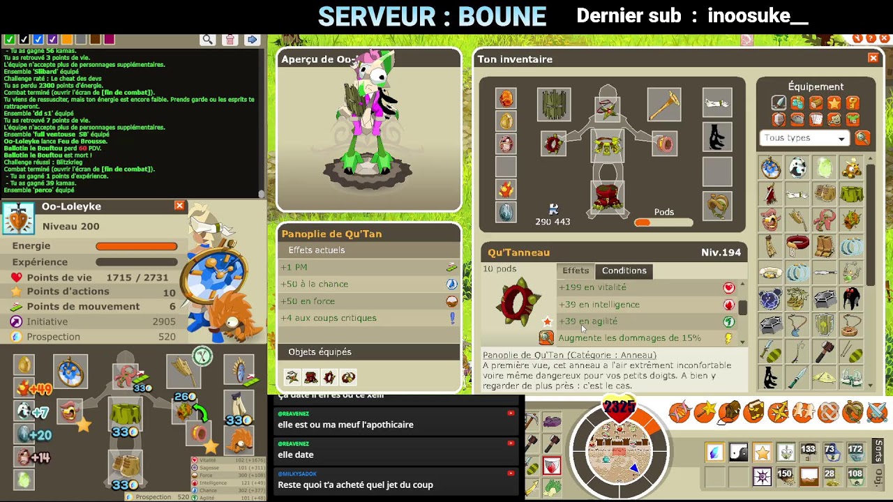 Dernière ligne droite avant de PVP boune #dofusRetro