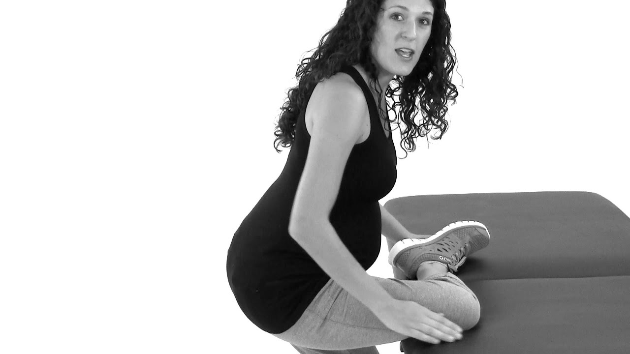 Pregnancy Piriformis Stretch