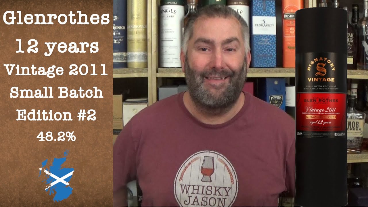 Glenrothes aged 12 years Vintage 2011 Small Batch Edition #2 with 48.2% Scotch Review by WhiskyJason