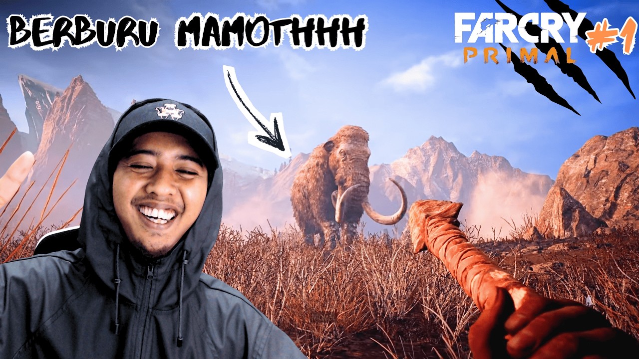 SEHARI JADI ORANG PURBA!! FARCRY PRIMAL LIVESTREAM