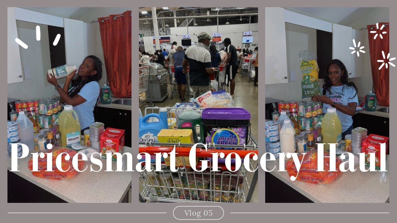 A Realistic Pricesmart Grocery Haul