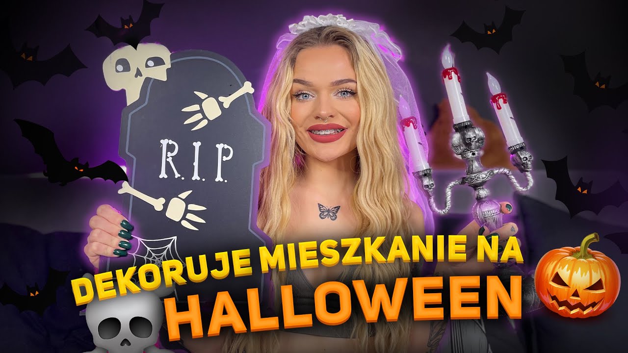 Dekoracje na Halloween w moim mieszkaniu!