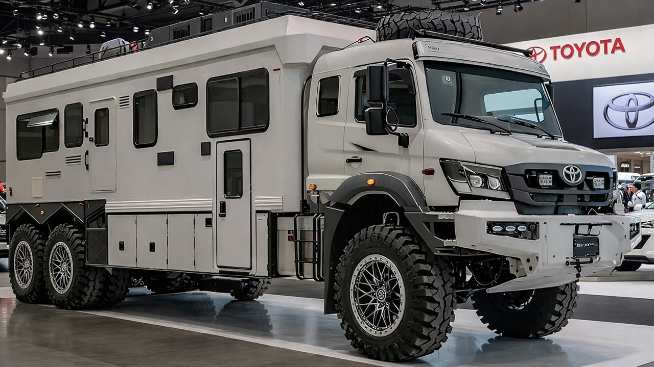 Toyota Trailforge 6x6 z 2026 r. &ndash; stworzona do jazdy w najbardziej ekstremalnym terenie na Ziemi