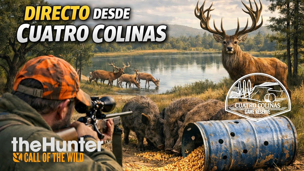 Grindeando jabalí 🐗 en Cuatro Colinas - The Hunter Call of the Wild PS5