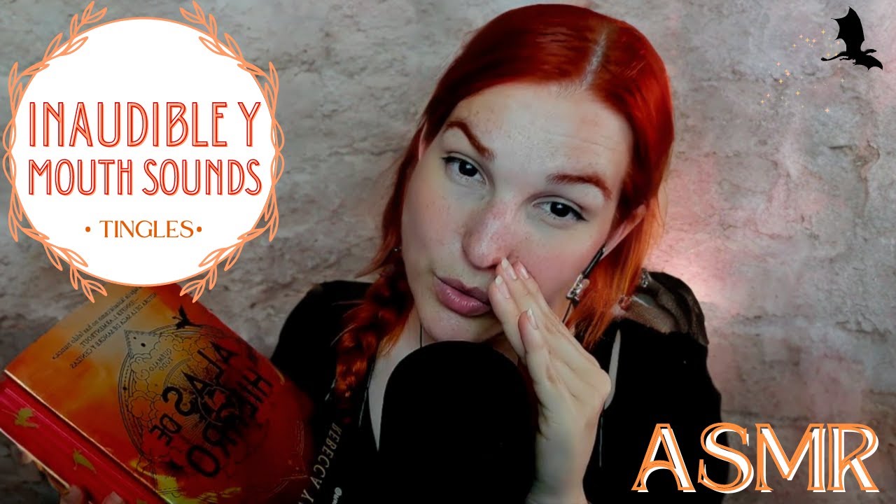 ASMR INAUDIBLE  (Mouth sounds) Cerquita Del Micro📚