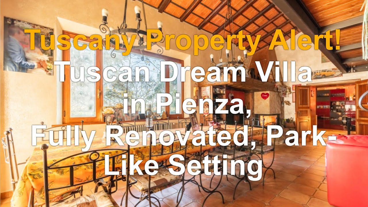 Tuscan Dream Villa in Pienza, Beautifully Renovated!