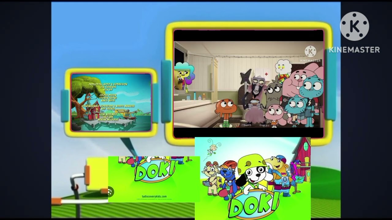 Doki crédito cartoon network logo